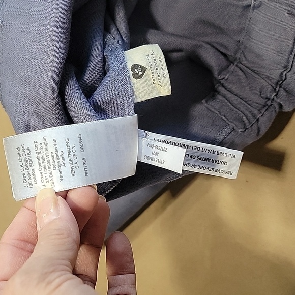 Madewell Size S Cap Sleeve Jumpsuit, color is Sunfaded Indigo, Exc. Used Cond. - Picture 14 of 16